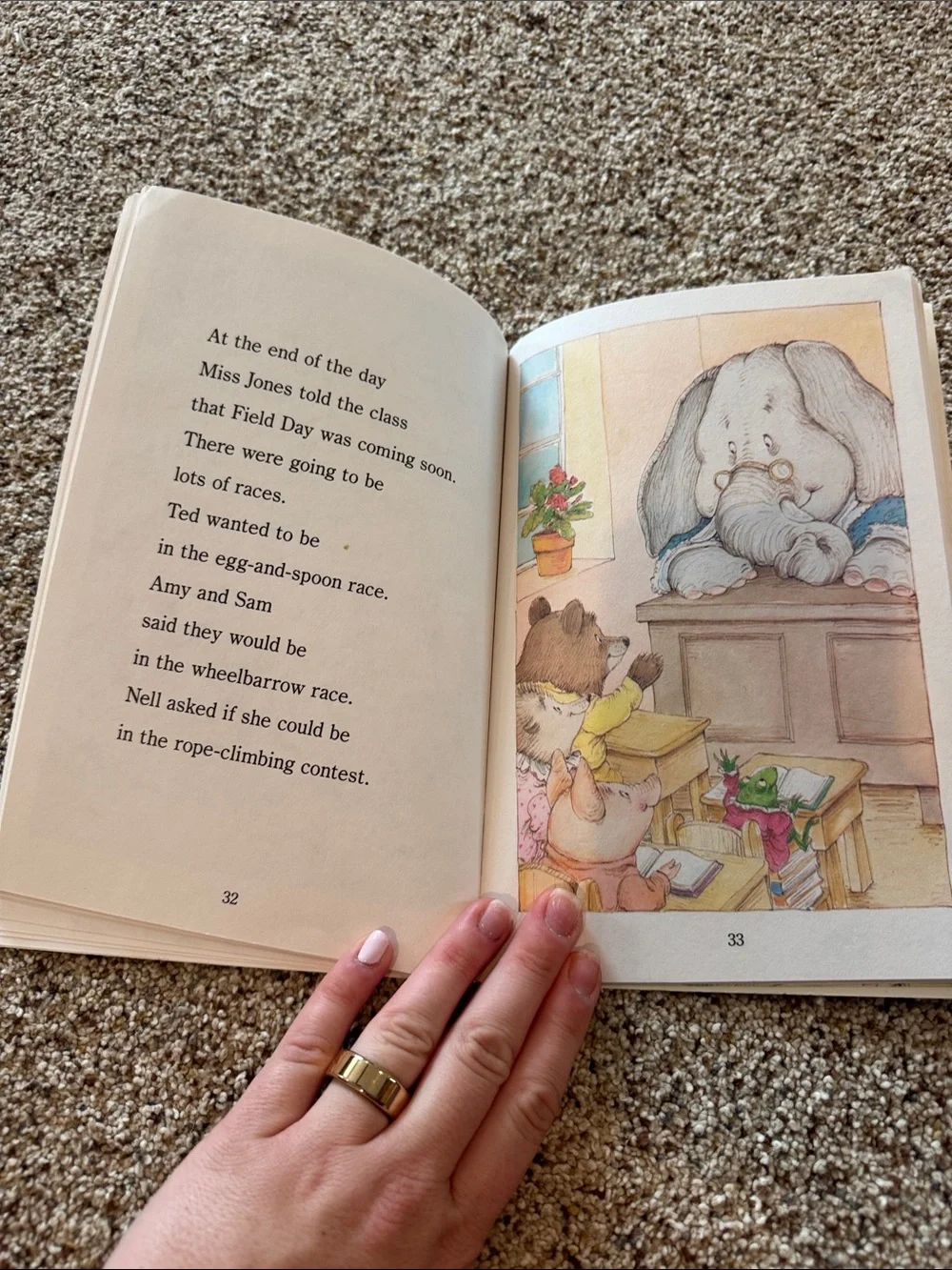 Norma Jean, Jumping Bean Step into Reading Book by Joanna Cole - Picture 10 of 11